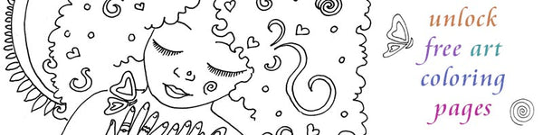 kmberggren coloring pages, free downloadable art, berggren art, free gifts for moms, coloring for adults, color book for moms, color pages for girls, mother daughter color art pages, download coloring book pages, kmberggren coloring book, free coloring pages for moms
