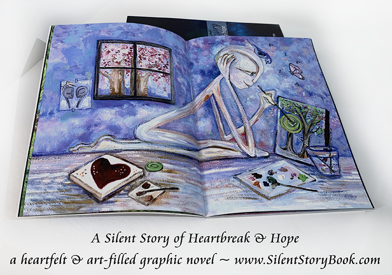 A Silent Story By Kmberggren A Graphic Novel Of Loss Hope