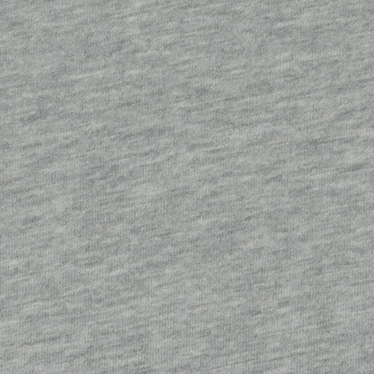 95% Organic Cotton, 5% Elastane Single Jersey - Grey Melange (2SP081)