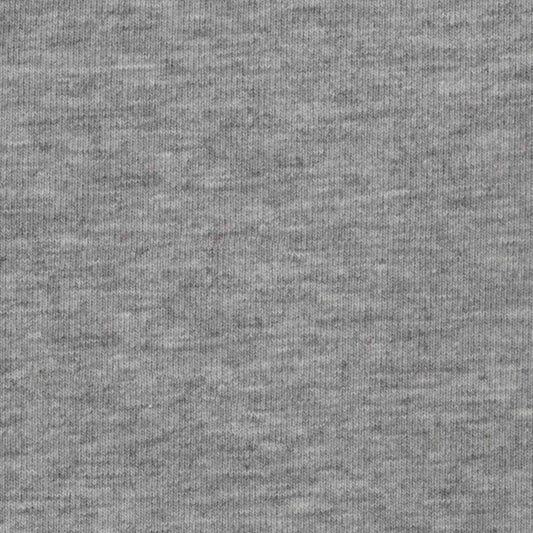 95% Organic Cotton, 5% Elastane Single Jersey - Grey Melange (2SP081)