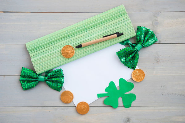 St Patrick's Day place cards