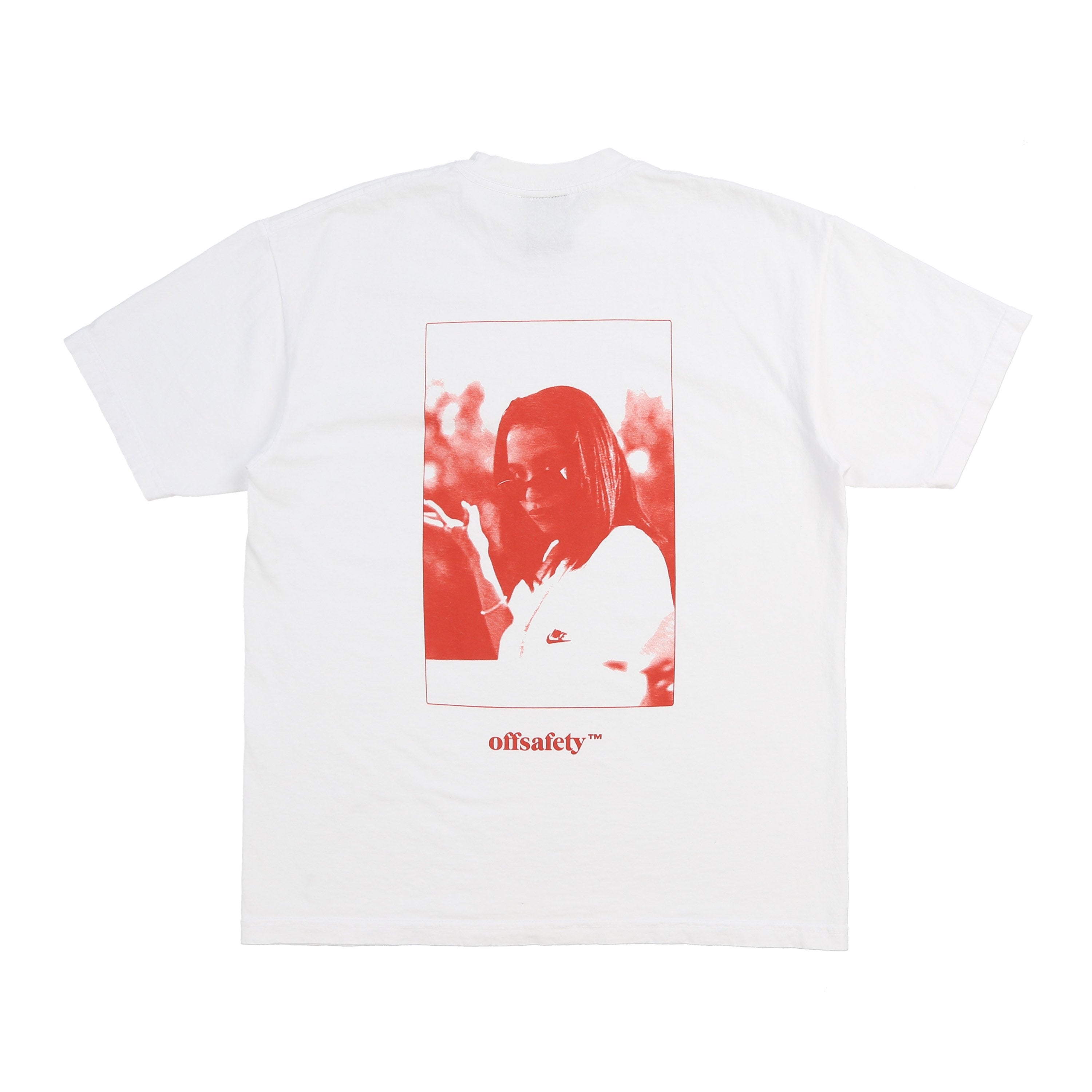 AALIYAH X OFFSAFETY TEE Tシャツ / WHITE