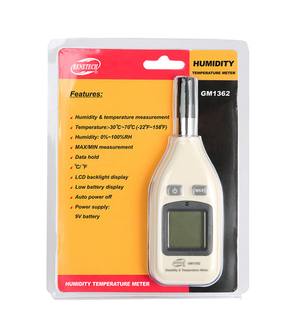 PEAKMETER PM6508 Digital Temperature Humidity meter – Meterport