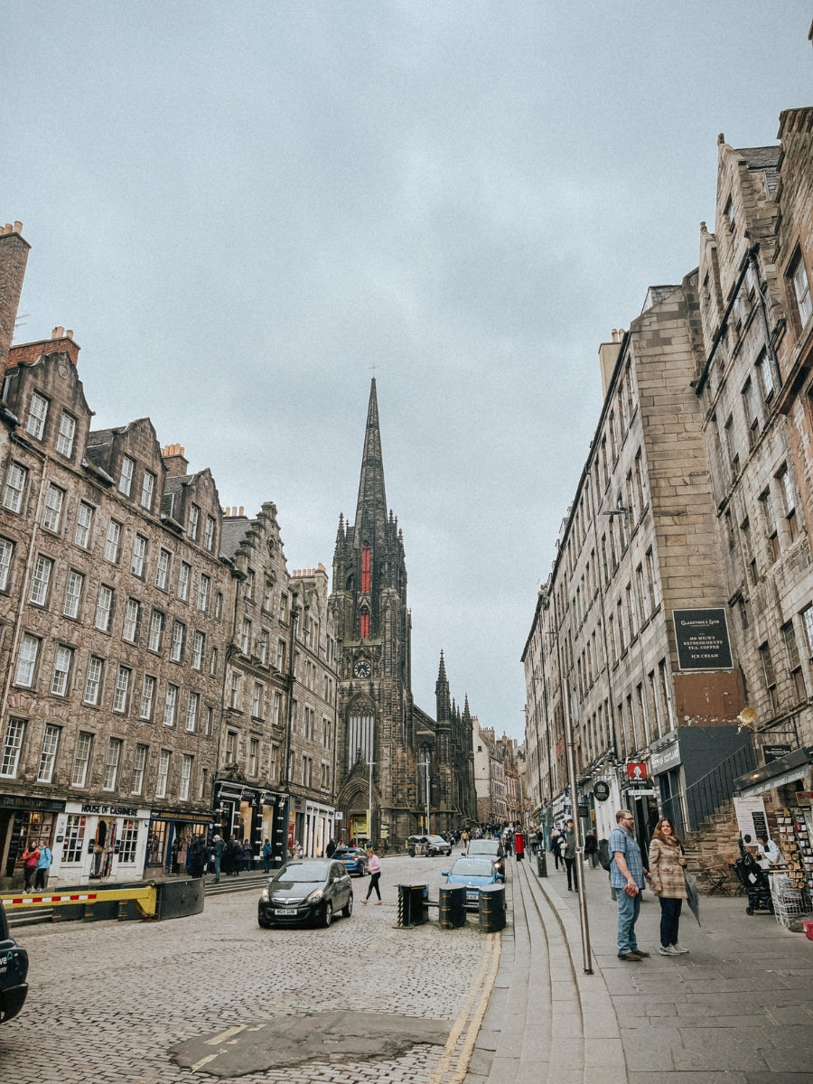 The Royal Mile in Edinburgh, Scotland