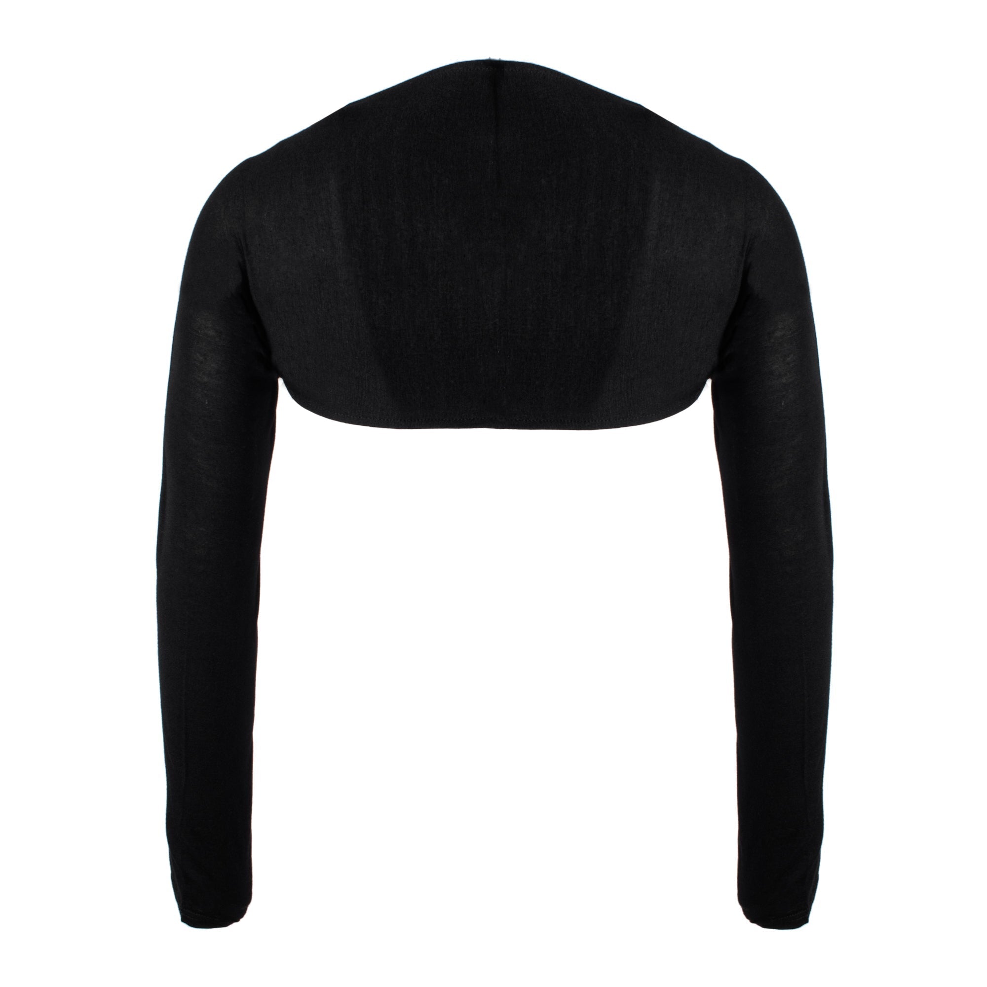 Black Arm Sleeves,Long Sleeve Bolero, Fitted Shrug