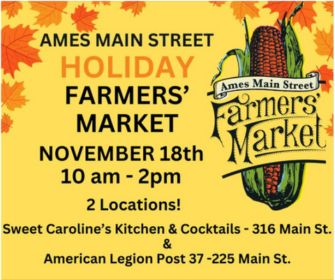 Ames Main Street Holiday Farmers Market