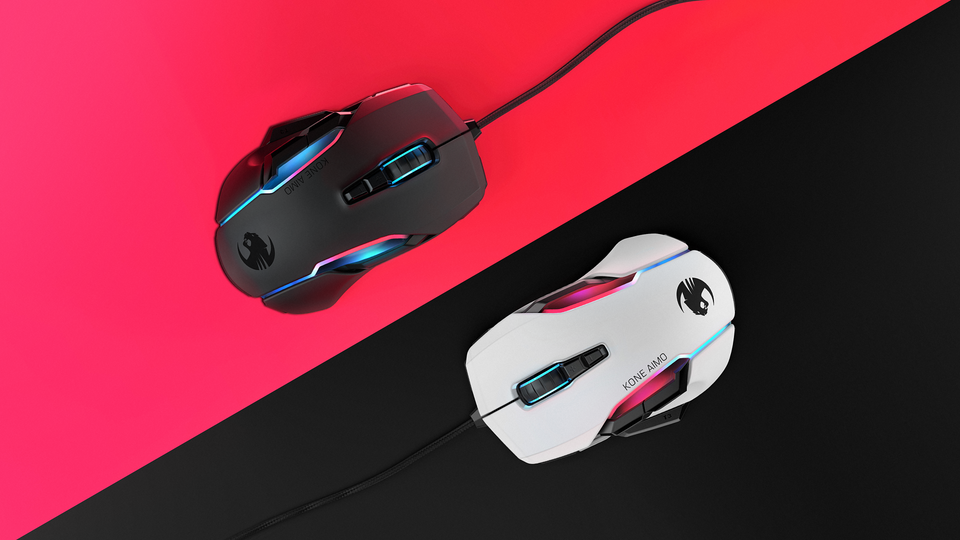 Kone Aimo Remastered Gaming Mouse From Roccat
