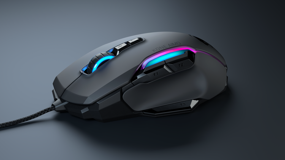 Kone Aimo Remastered Gaming Mouse From Roccat