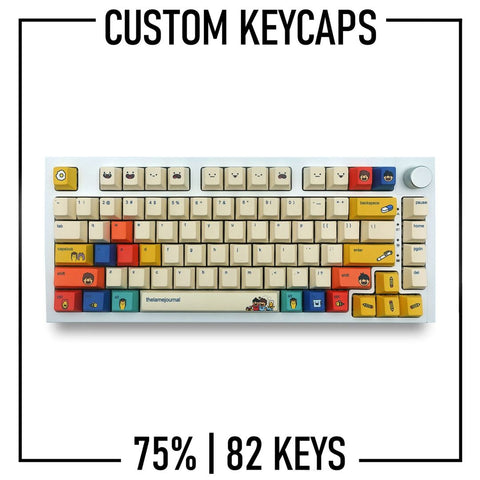 cute keycaps custom keycaps anime keycaps teddy bear keycaps brown keycaps