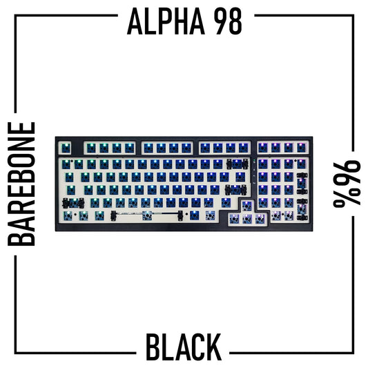 Touch87 Tenkeyless Triple Modes Barebone Kit Blue