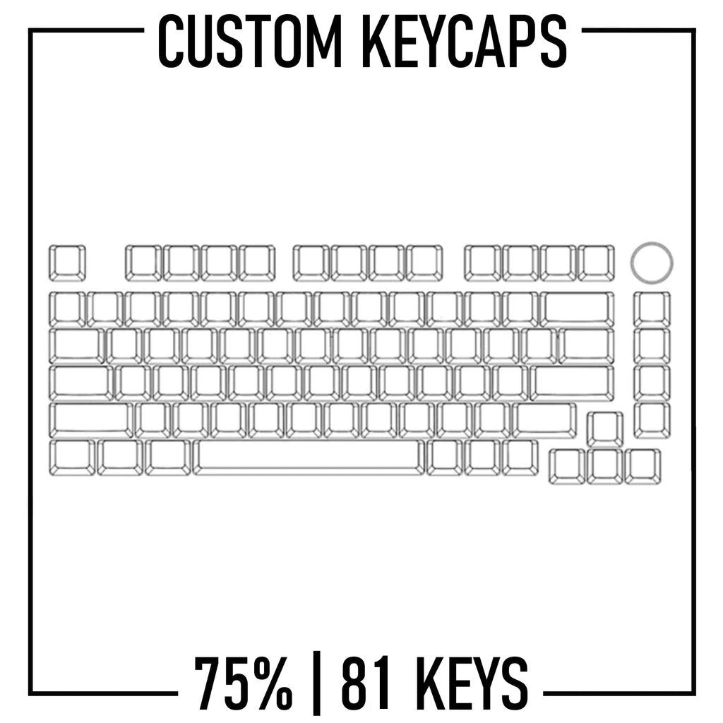 Design Studio - 75% Keyboard Custom Keycaps ( ANSI )