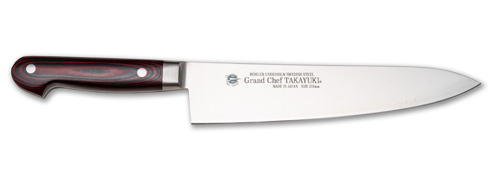 Sakai Takayuki TUS Steel Japanese Chef's Knife SET in Gift Box (Petty 150mm  - Slicer 240mm - Attache Case)