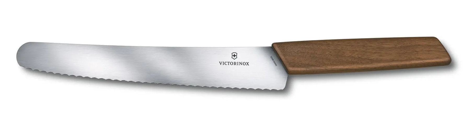 Victorinox Santoku Knife Japanese - 17cm - Wooden Handle