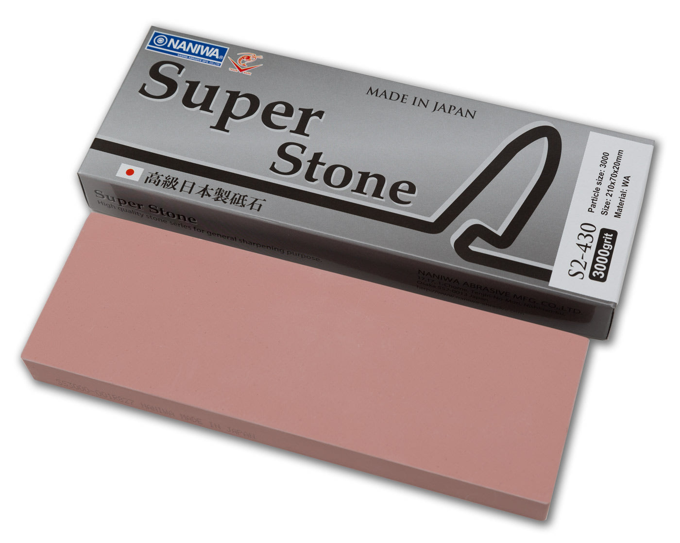 NANIWA COMBI Ceramic Whetstone Sharpening stone Workstone #1000/3000  QA-0124 from Japan