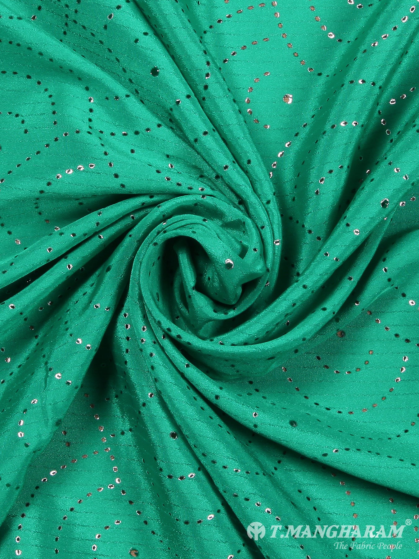 Silk fabric, Versace Versatile Seaweed Green Camo Silk Crepe (Made