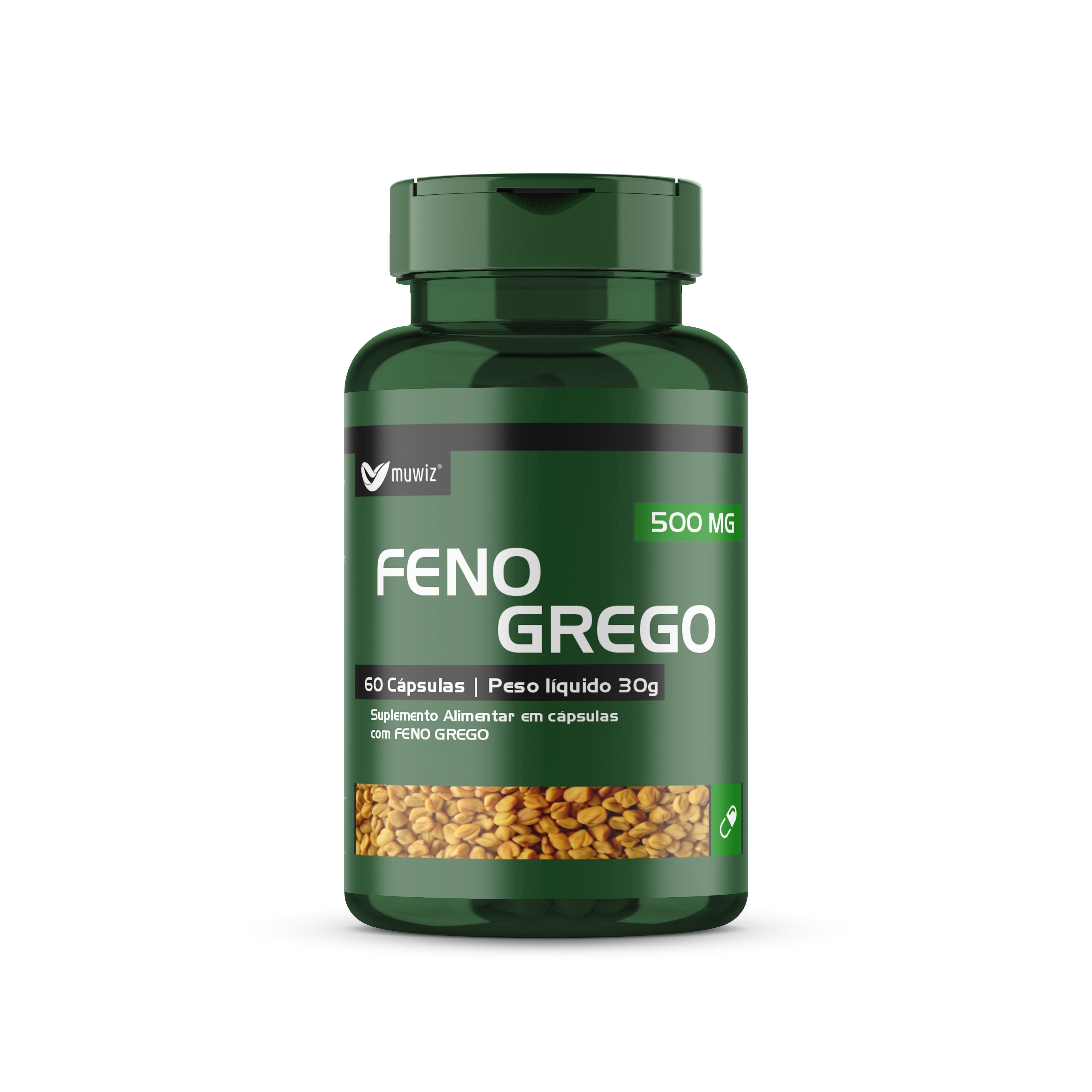 Comprar Feno Grego 1000 Mg - 60 Cápsulas