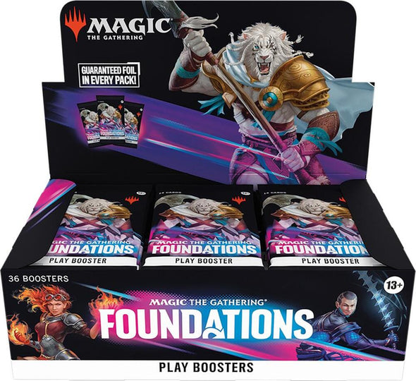 Magic The Gathering: Foundations Play Booster Display Image 1