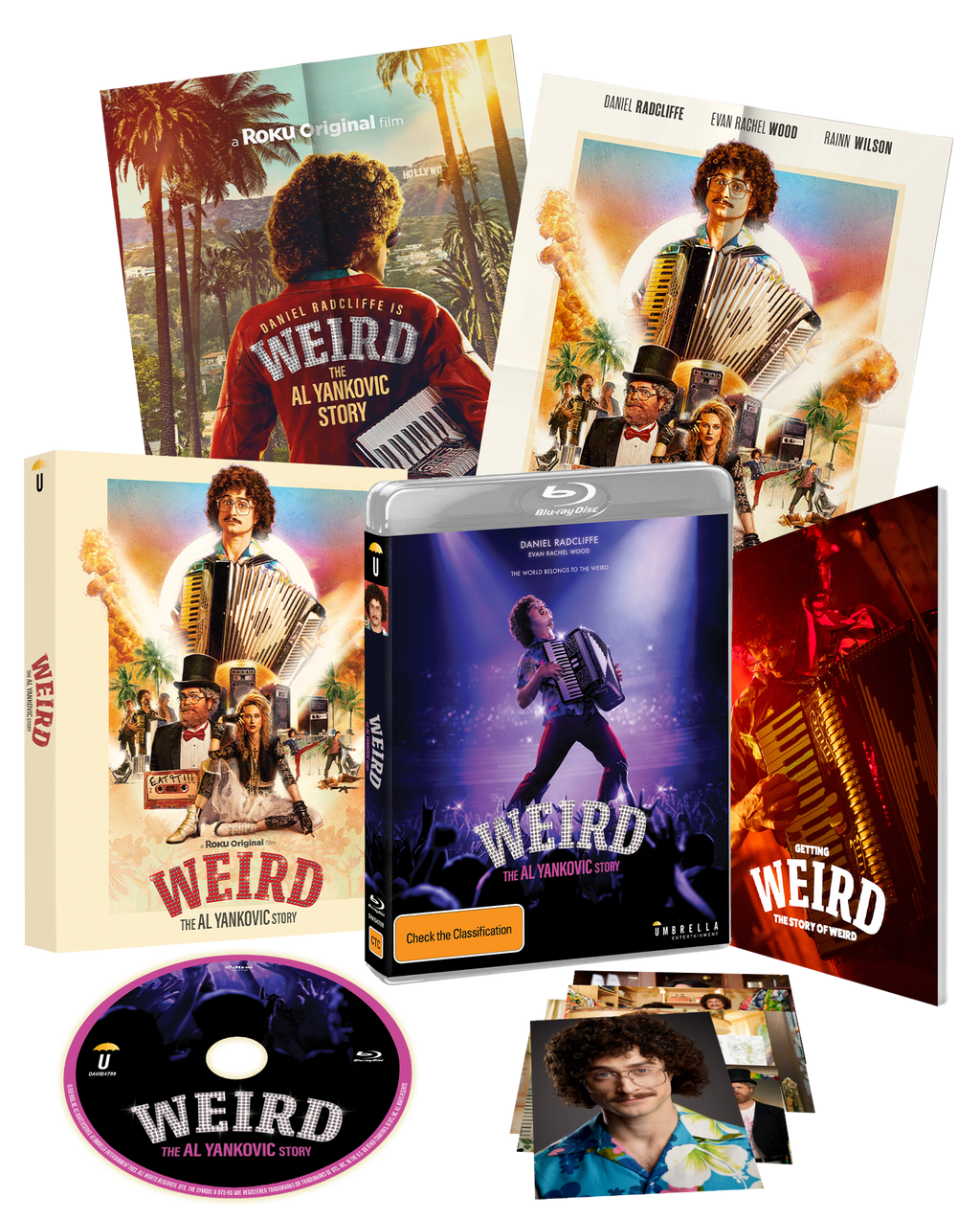 Weird The Al Yankovic Story Collector's Edition 4K/Bluray (+Book +Ar