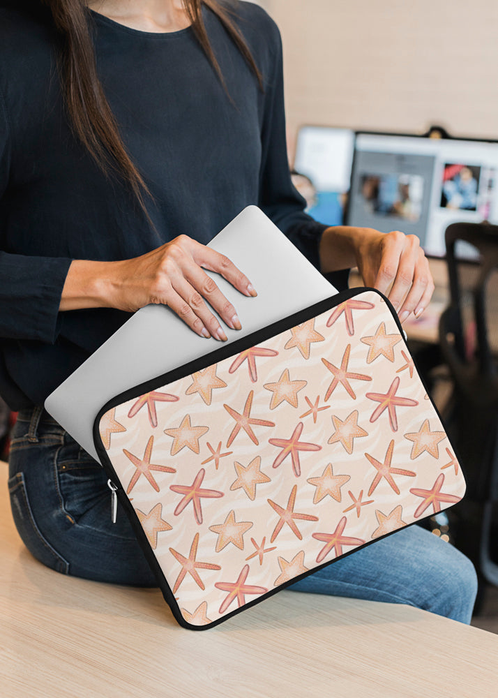 Laptop Sleeve  COLORFUL ZEBRA – The Sandy Seekat