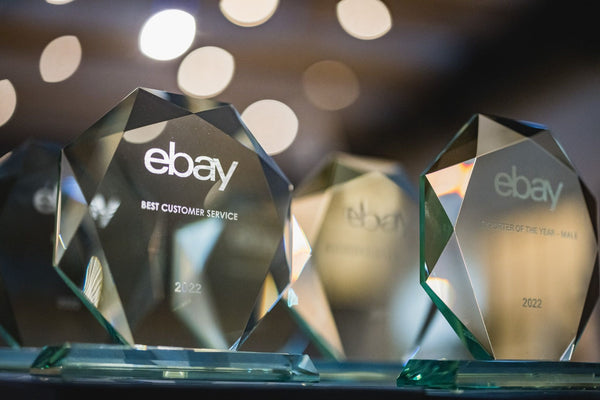 eBay Best customer service 2022 trophies