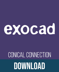 exocad conical connection