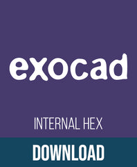 Библиотека CAD/CAM Exocad Internal Hex Загрузка