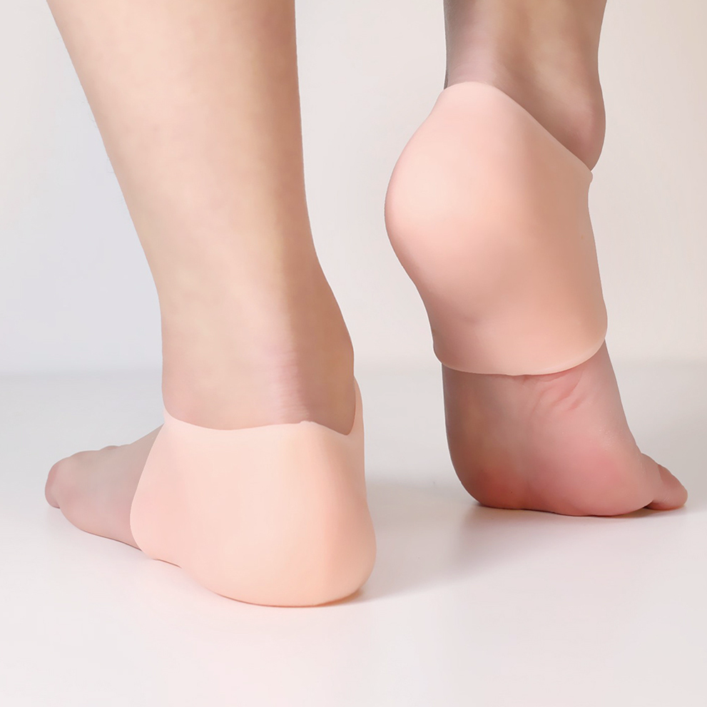 Buy Villy Silicon Moisturising Heel Support (Free Size) Online at Best  Price in India - Snapdeal