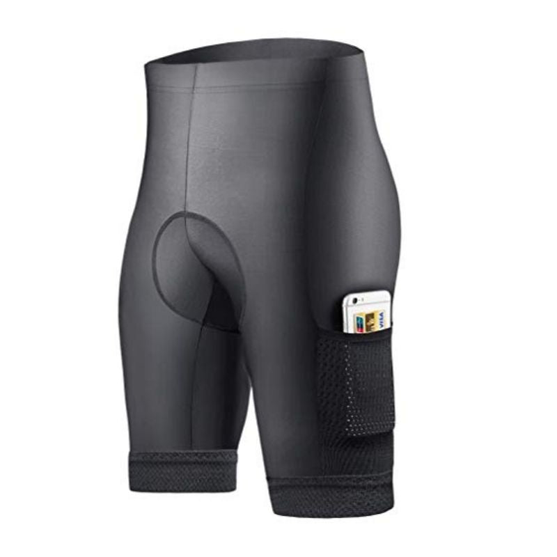 cycling shorts with side pockets
