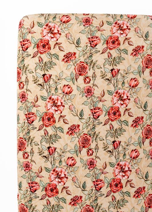 Vintage Rose Swaddle Blanket – Little Crowns & Capes