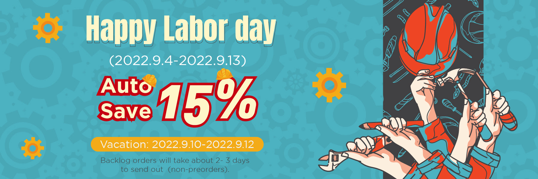 Happy Labor Day 2022 SALE
