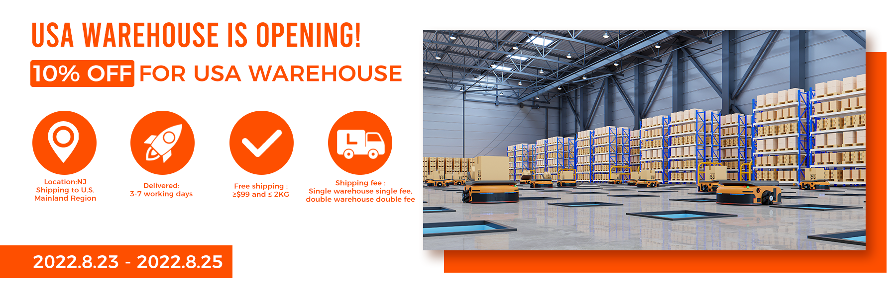 US Warehouse to USA Only