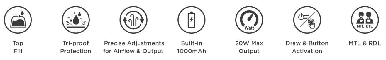 Geekvape AQ (Aegis Q) Kit 1000mAh