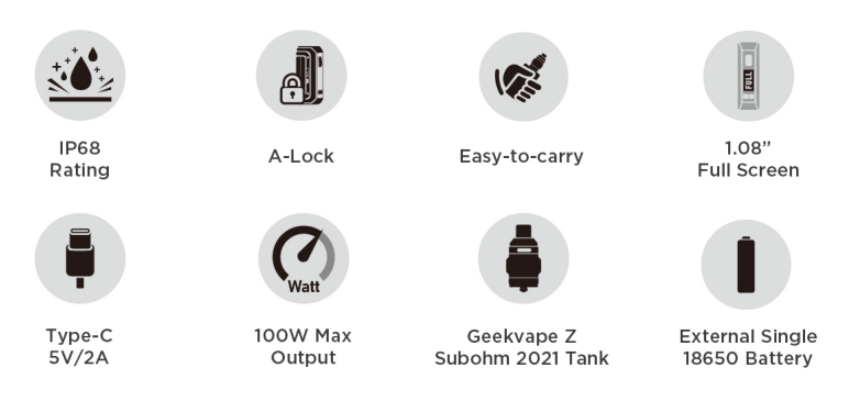 Geekvape S100 (Aegis Solo 2) Kit