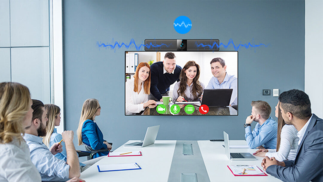 75 Inch Infrared Touchscreen Monitor for Video Conferencing-Nexvoo