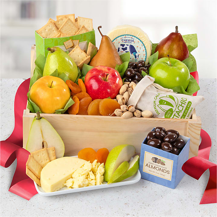 product image for Gourmet Fruit, Cheese & Nut Gift Crate