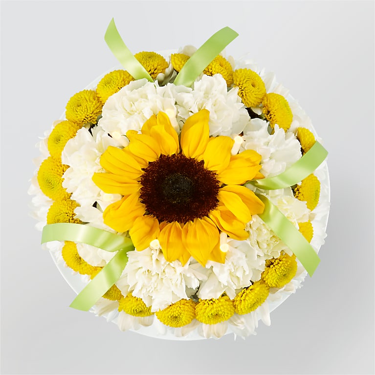 Birthday Smiles Floral Cake