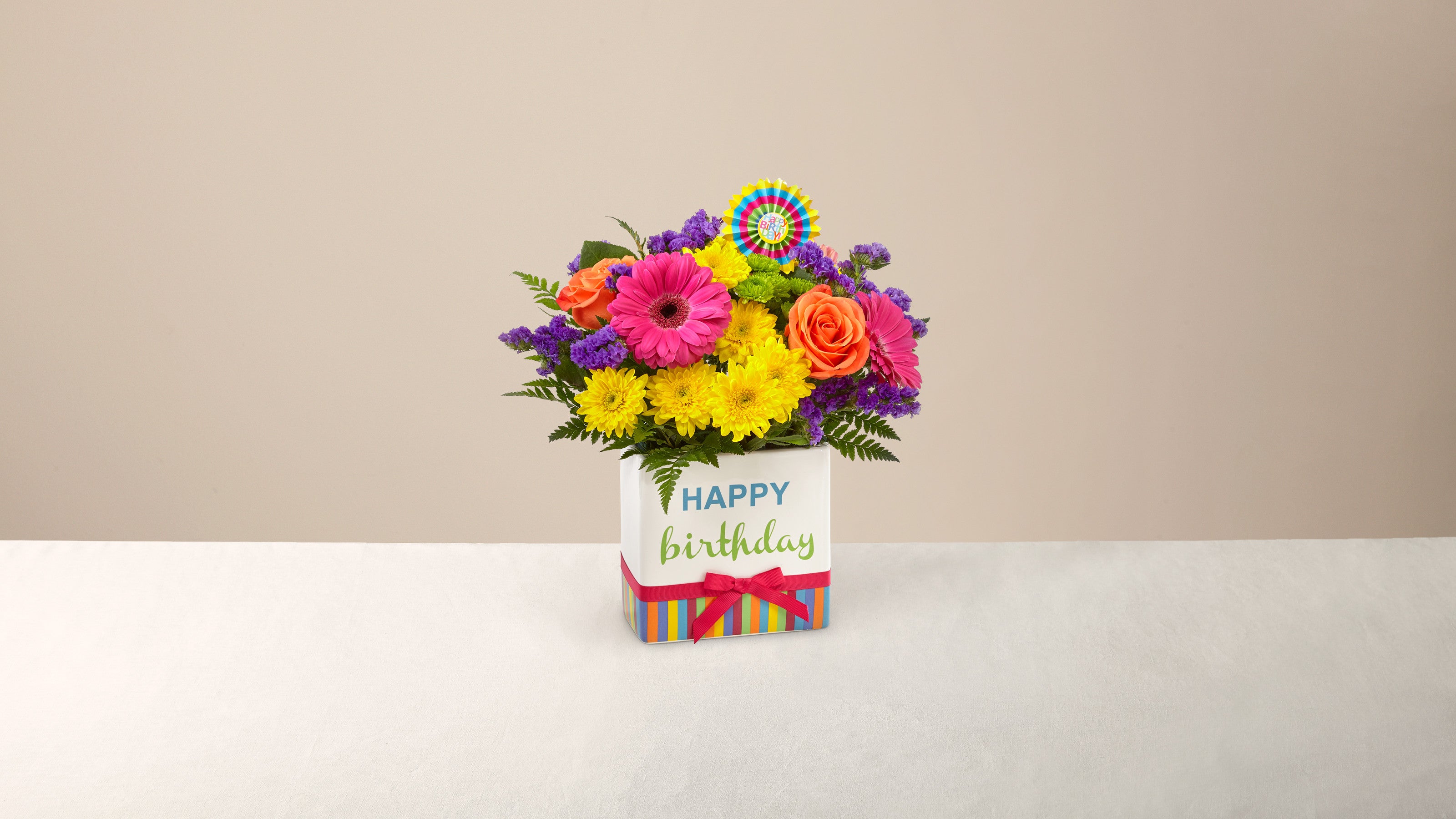 happy birthday flowers images