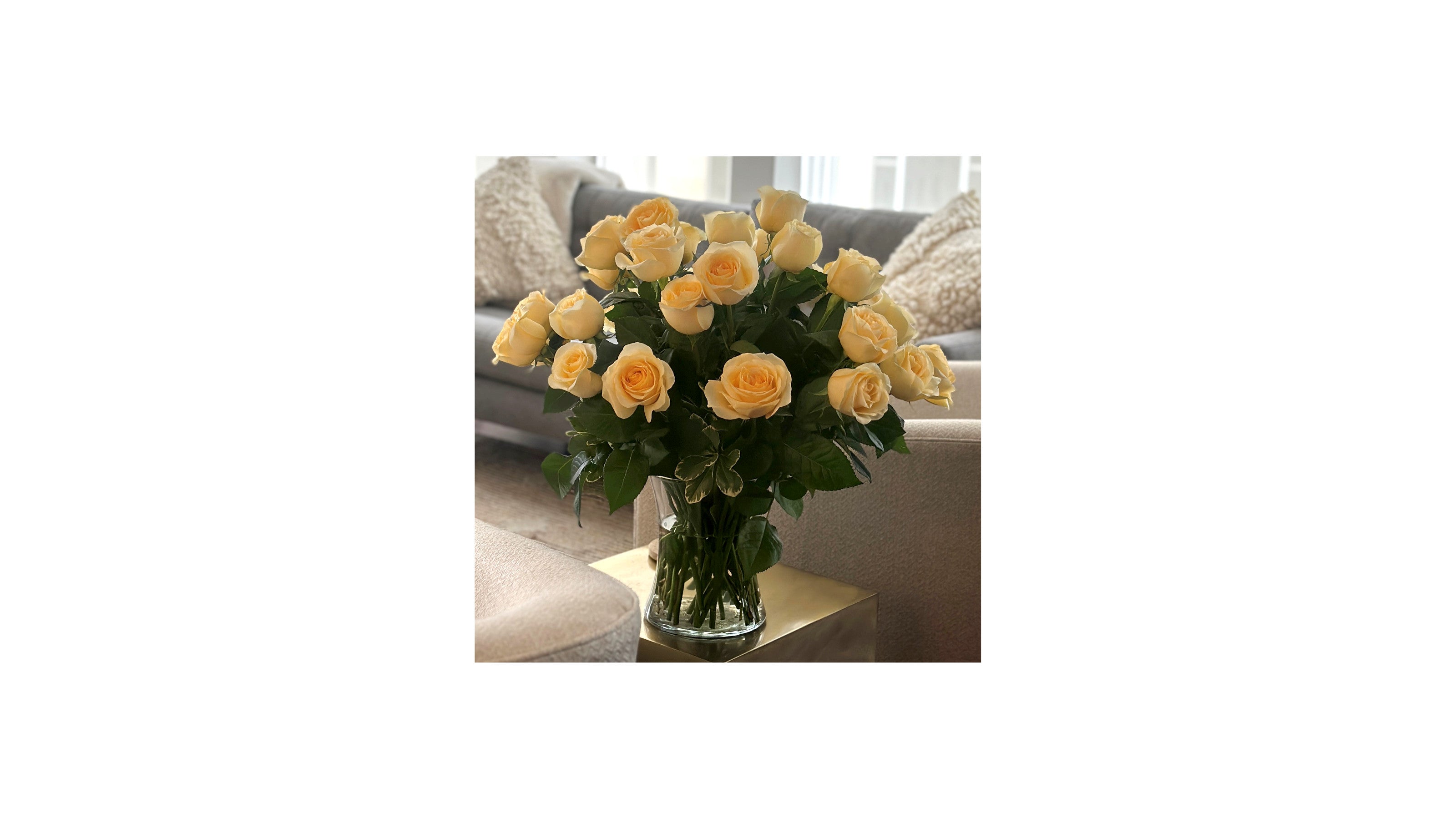 Water Roses Yellow HTV