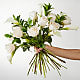 Vision in Ivory Rose and Calla Lily Bouquet