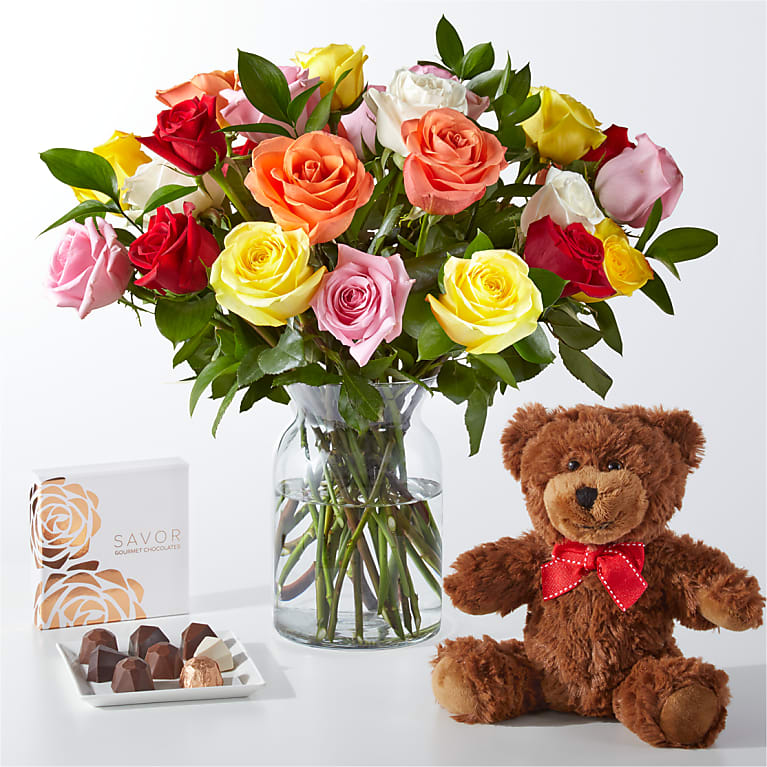 Mixed Roses Gift Sets