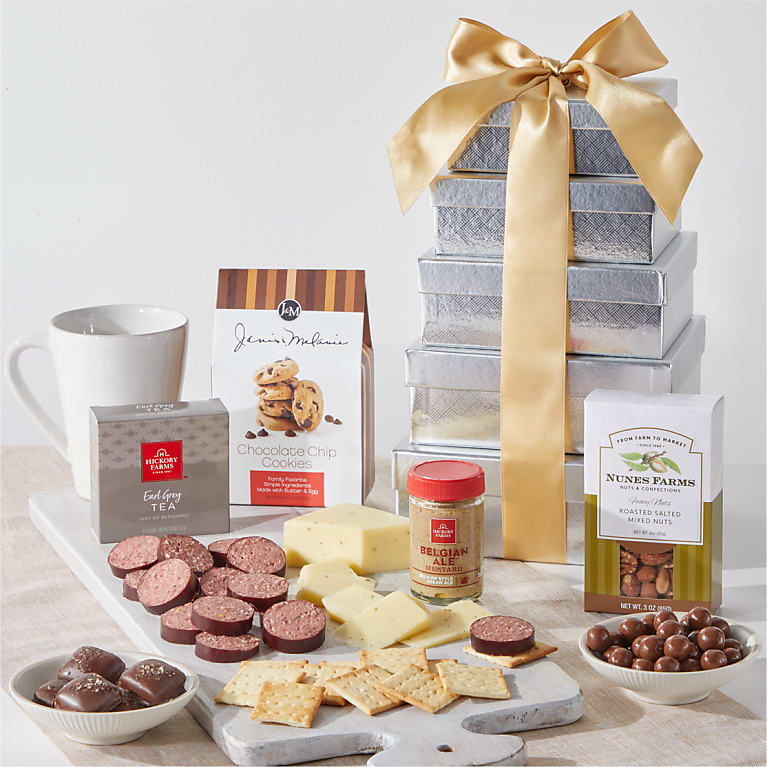 Shine Bright Gourmet Gift Tower