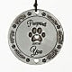 Pawprints Left by You Pet Memorial Windchime