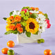 Sun-drenched Blooms Box Bouquet