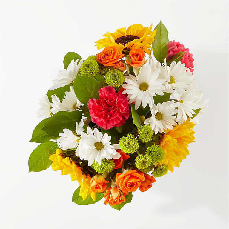 Sun-drenched Blooms Box Bouquet