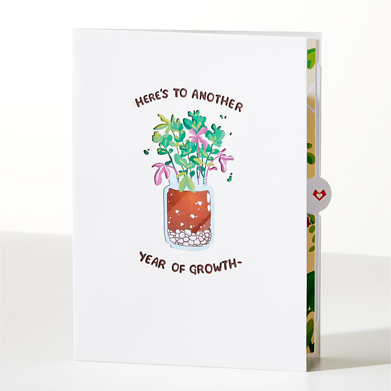 Succulent Garden & Happy Birthday Lovepop® Pop-Up Card