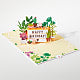 Succulent Garden & Happy Birthday Lovepop® Pop-Up Card