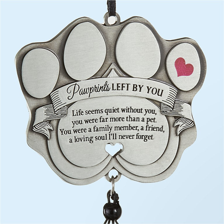 Pawprint Mug with Windchime