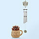 Pawprint Mug with Windchime