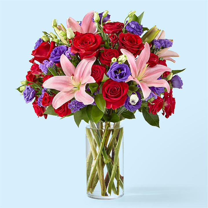 Elegant Winter Mixed Bouquet – Rose Gifts – NJ delivery - Blooms