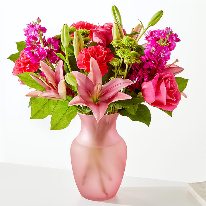 The FTD® Pink Lily Bouquet